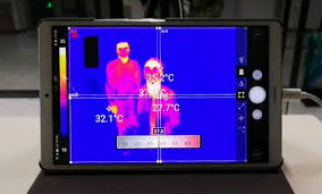 INFRARED THERMAL CAMERA DETECT BODY TEMPERATURE